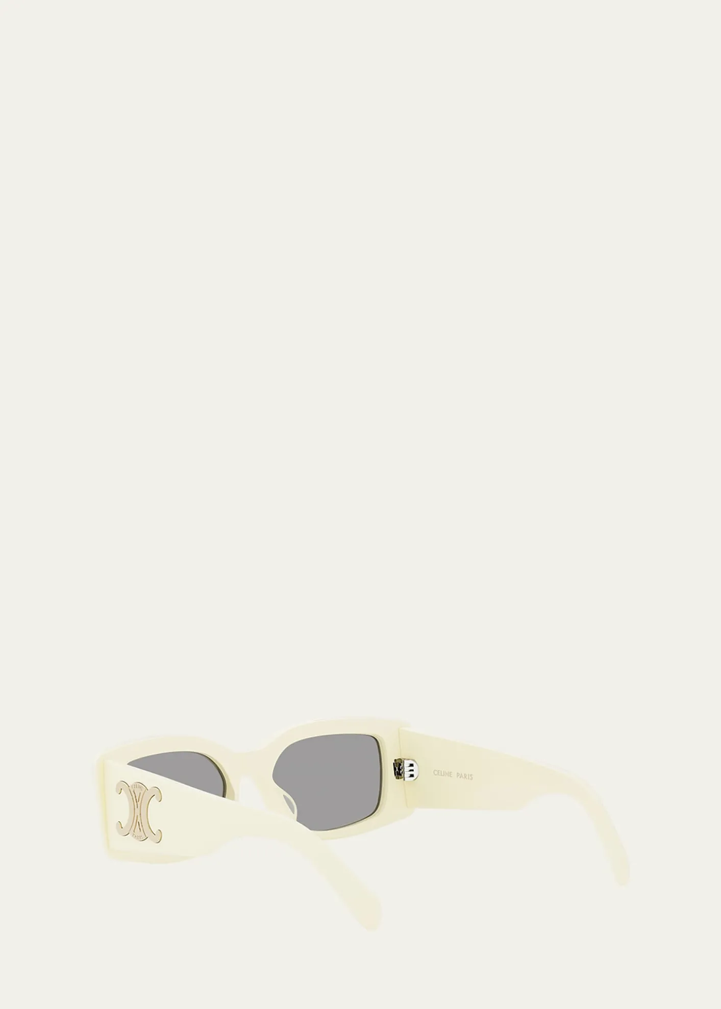 CelineTriomphe Acetate Rectangle Sunglasses