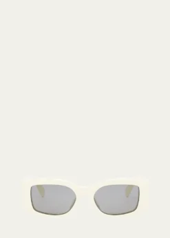 CelineTriomphe Acetate Rectangle Sunglasses
