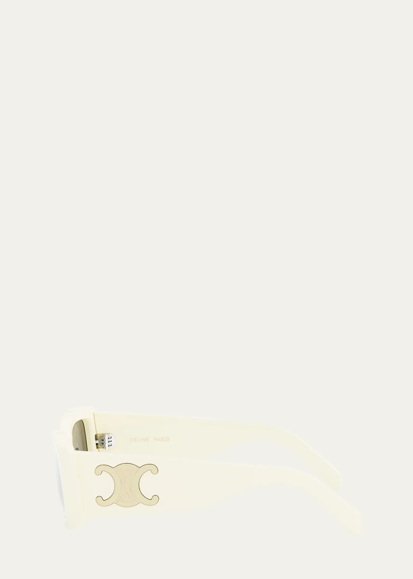 CelineTriomphe Acetate Rectangle Sunglasses