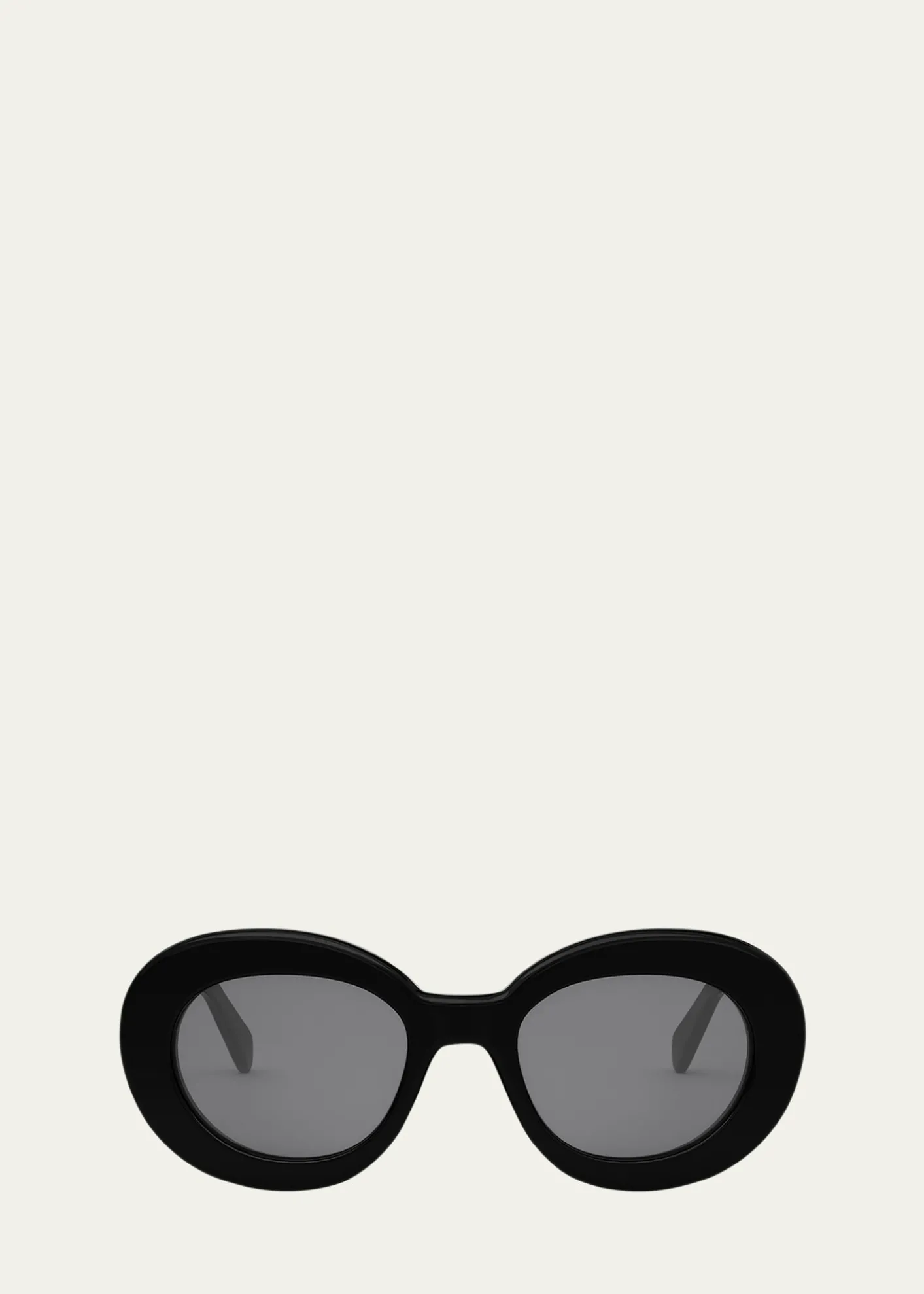 CelineTriomphe Acetate Round Sunglasses