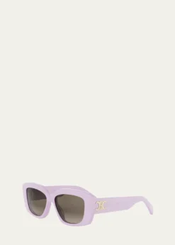 CelineTriomphe Acetate Square Sunglasses