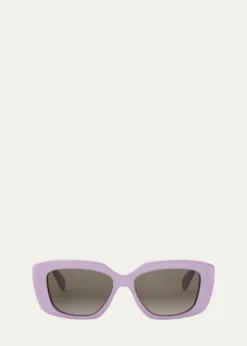CelineTriomphe Acetate Square Sunglasses