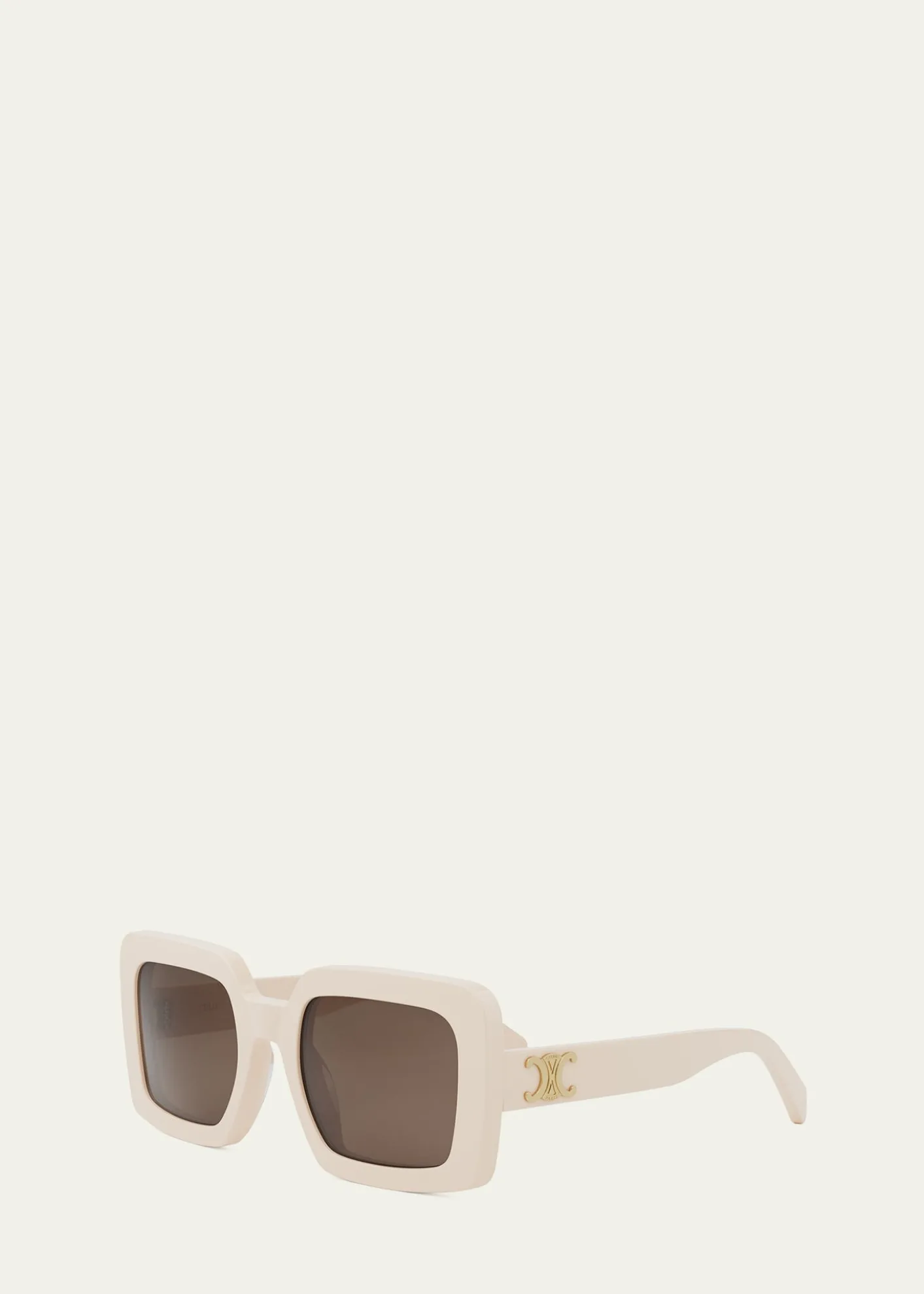CelineTriomphe Acetate Square Sunglasses
