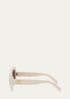 CelineTriomphe Acetate Square Sunglasses