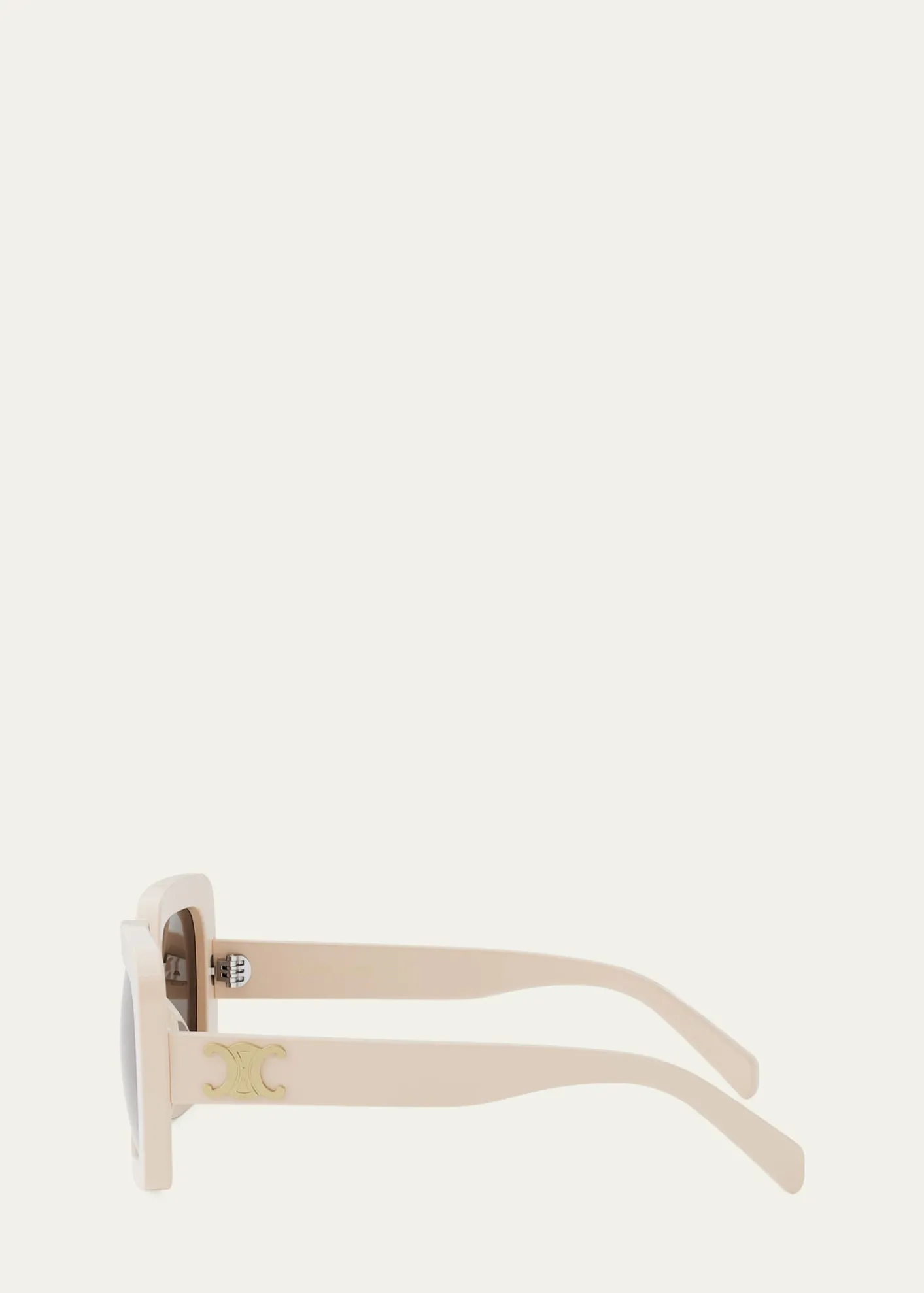 CelineTriomphe Acetate Square Sunglasses