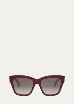 CelineTriomphe Acetate Square Sunglasses