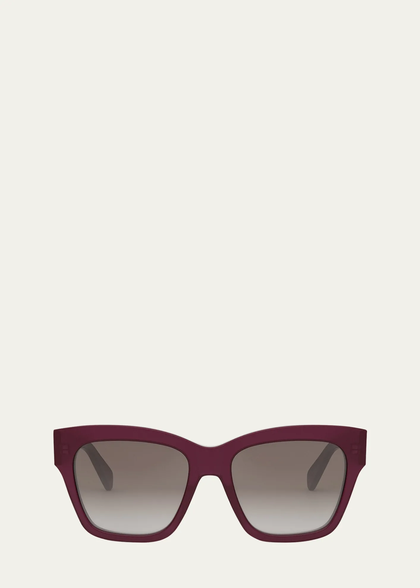 CelineTriomphe Acetate Square Sunglasses