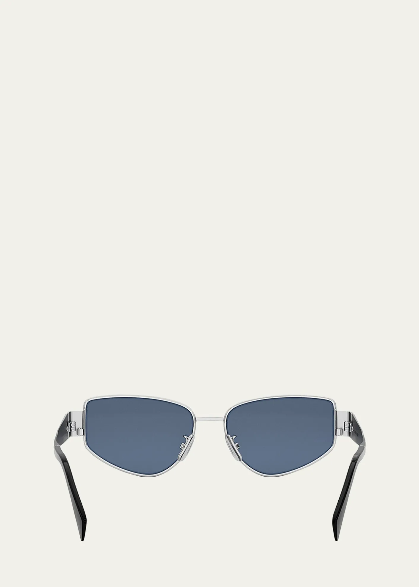 CelineTriomphe Metal Cat Eye Sunglasses