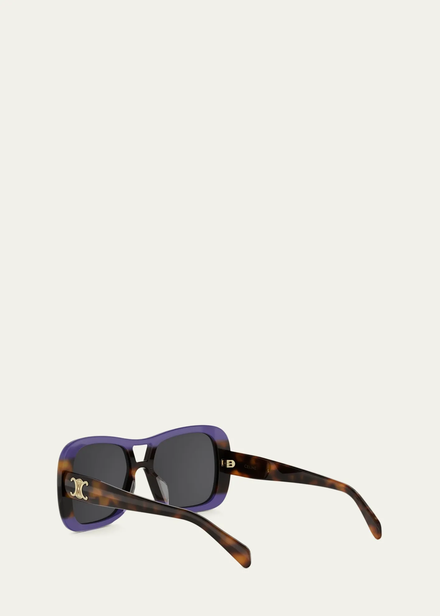 CelineTriomphe 55mm Navigator Sunglasses