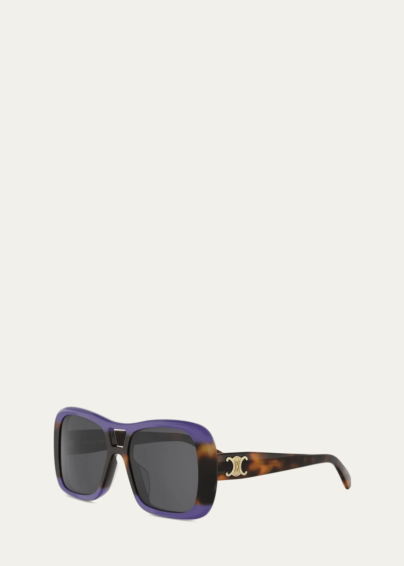 CelineTriomphe 55mm Navigator Sunglasses