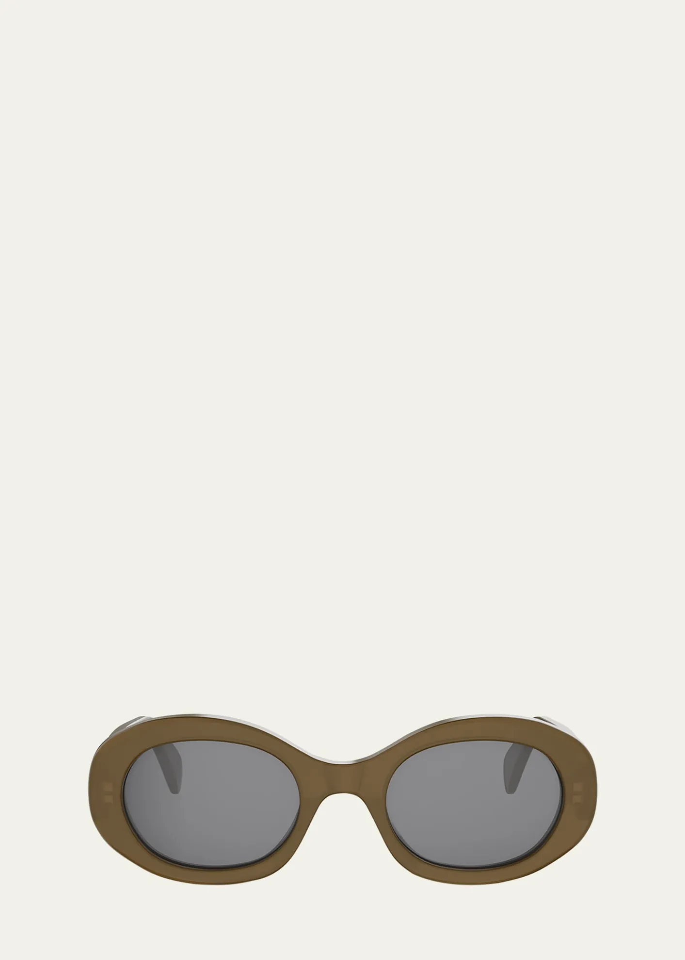 CelineTriomphe 52mm Oval Sunglasses