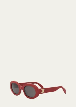 CelineTriomphe Oval Sunglasses
