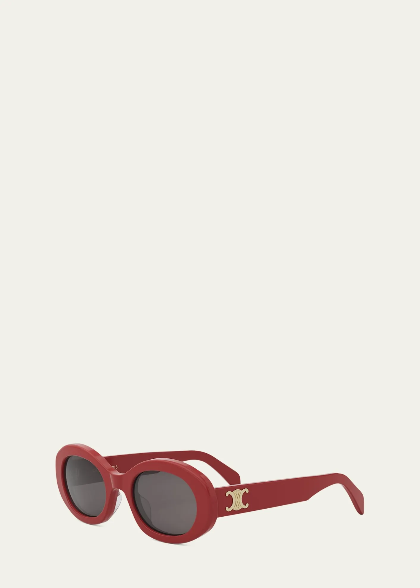 CelineTriomphe Oval Sunglasses