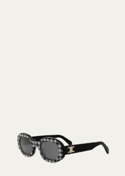 CelineTriomphe Oval Sunglasses