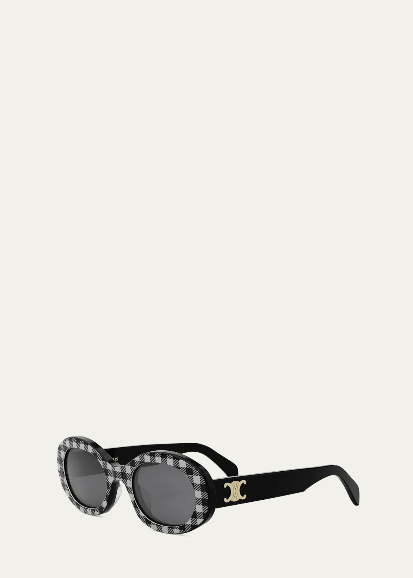 CelineTriomphe Oval Sunglasses