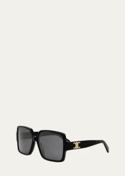 CelineTriomphe Square Acetate Sunglasses