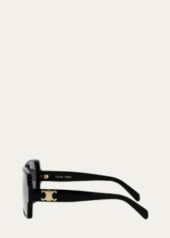 CelineTriomphe Square Acetate Sunglasses