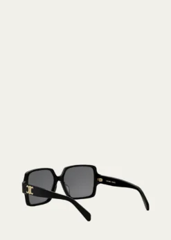 CelineTriomphe Square Acetate Sunglasses