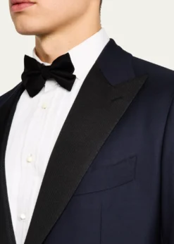 Cesare AttoliniMen's 150s Wool Grosgrain Tuxedo