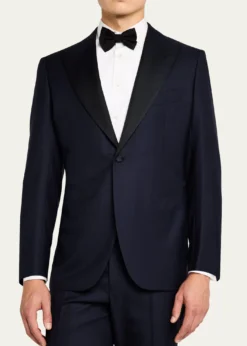 Cesare AttoliniMen's 150s Wool Grosgrain Tuxedo