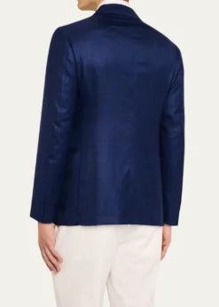 Cesare AttoliniMen's Windowpane Sport Coat