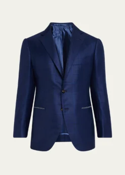 Cesare AttoliniMen's Windowpane Sport Coat