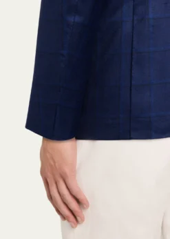 Cesare AttoliniMen's Windowpane Sport Coat
