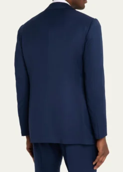 Cesare AttoliniMen's Wool Chevron 130 Two-Piece Suit