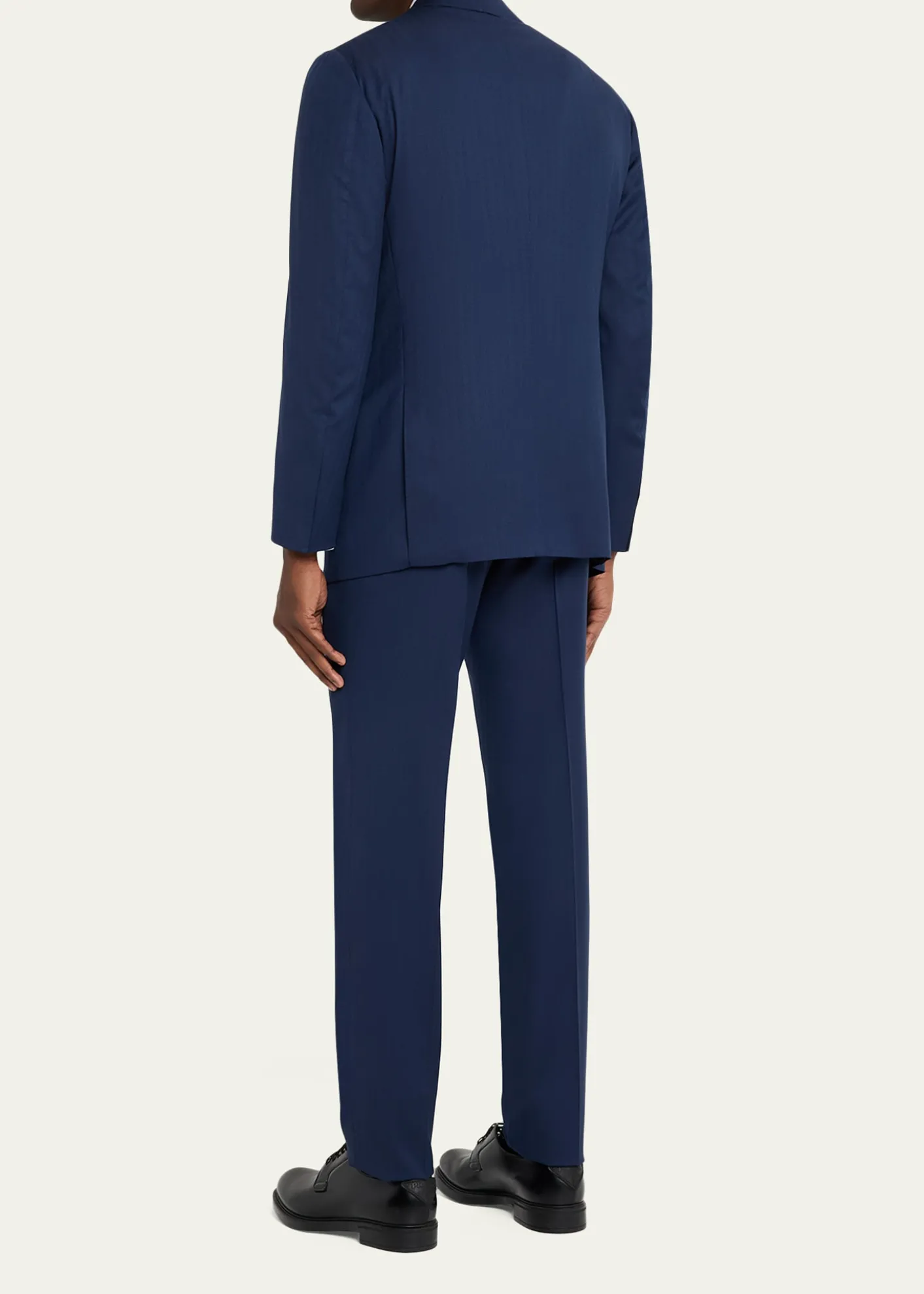Cesare AttoliniMen's Wool Chevron 130 Two-Piece Suit
