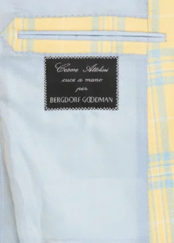 Cesare AttoliniMen's Cashmere and Silk Oversized Plaid Single-Breasted Sport Coat