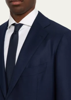 Cesare AttoliniMen's Deconstructed Wool Two-Button Blazer