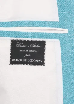 Cesare AttoliniMen's Herringbone Patch Pocket Single-Breasted Sport Coat
