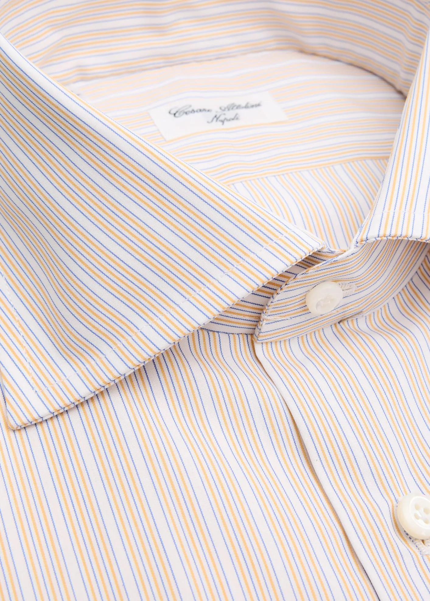 Cesare AttoliniMen's Multi-Stripe Cotton Dress Shirt