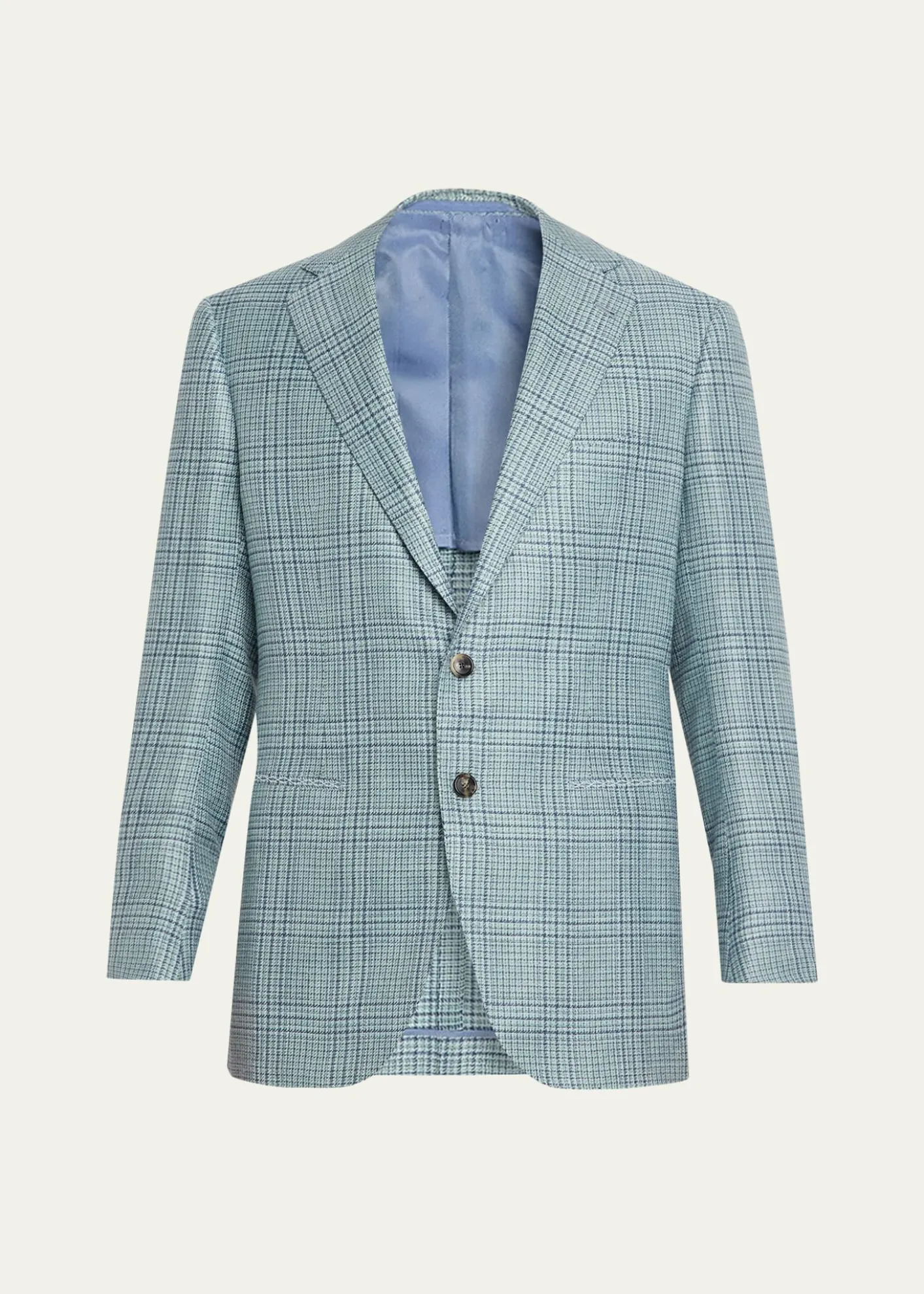 Cesare AttoliniMen's Plaid Cashmere-Blend Sport Jacket