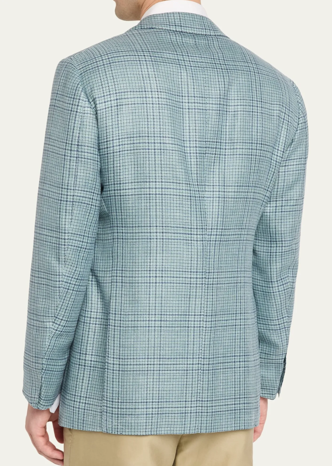 Cesare AttoliniMen's Plaid Cashmere-Blend Sport Jacket