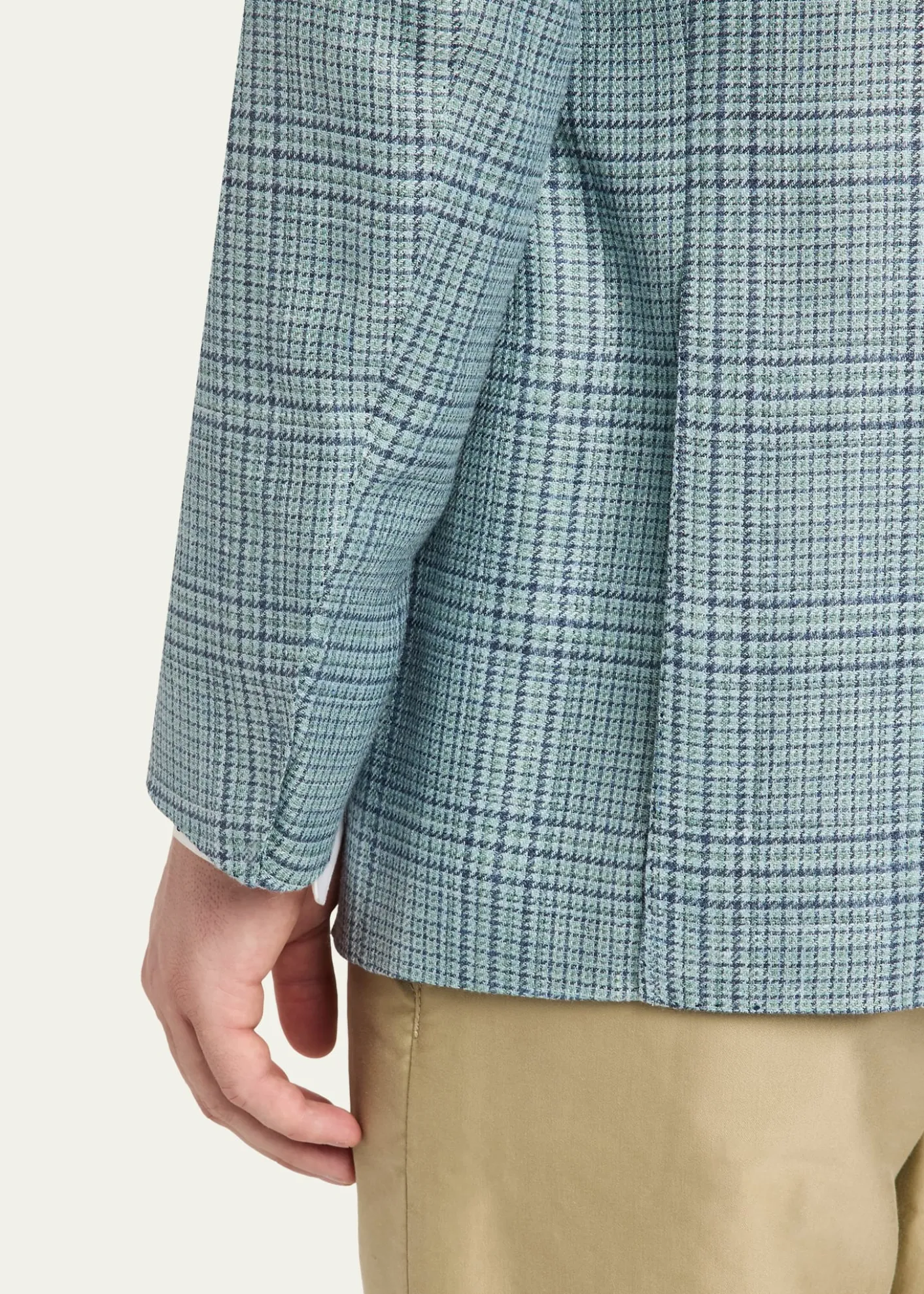Cesare AttoliniMen's Plaid Cashmere-Blend Sport Jacket