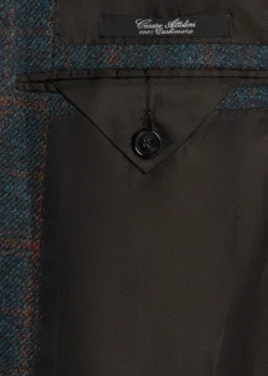 Cesare AttoliniMen's Plaid Cashmere Two-Button Jacket