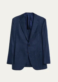 Cesare AttoliniMen's Textured Cashmere Jacket