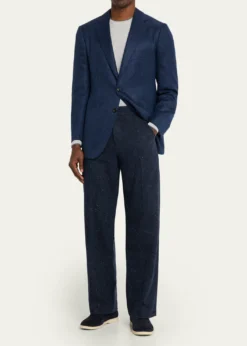 Cesare AttoliniMen's Textured Cashmere Jacket