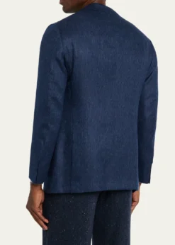 Cesare AttoliniMen's Textured Cashmere Jacket