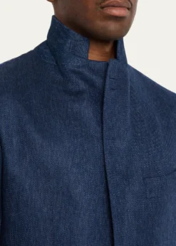 Cesare AttoliniMen's Textured Cashmere Jacket