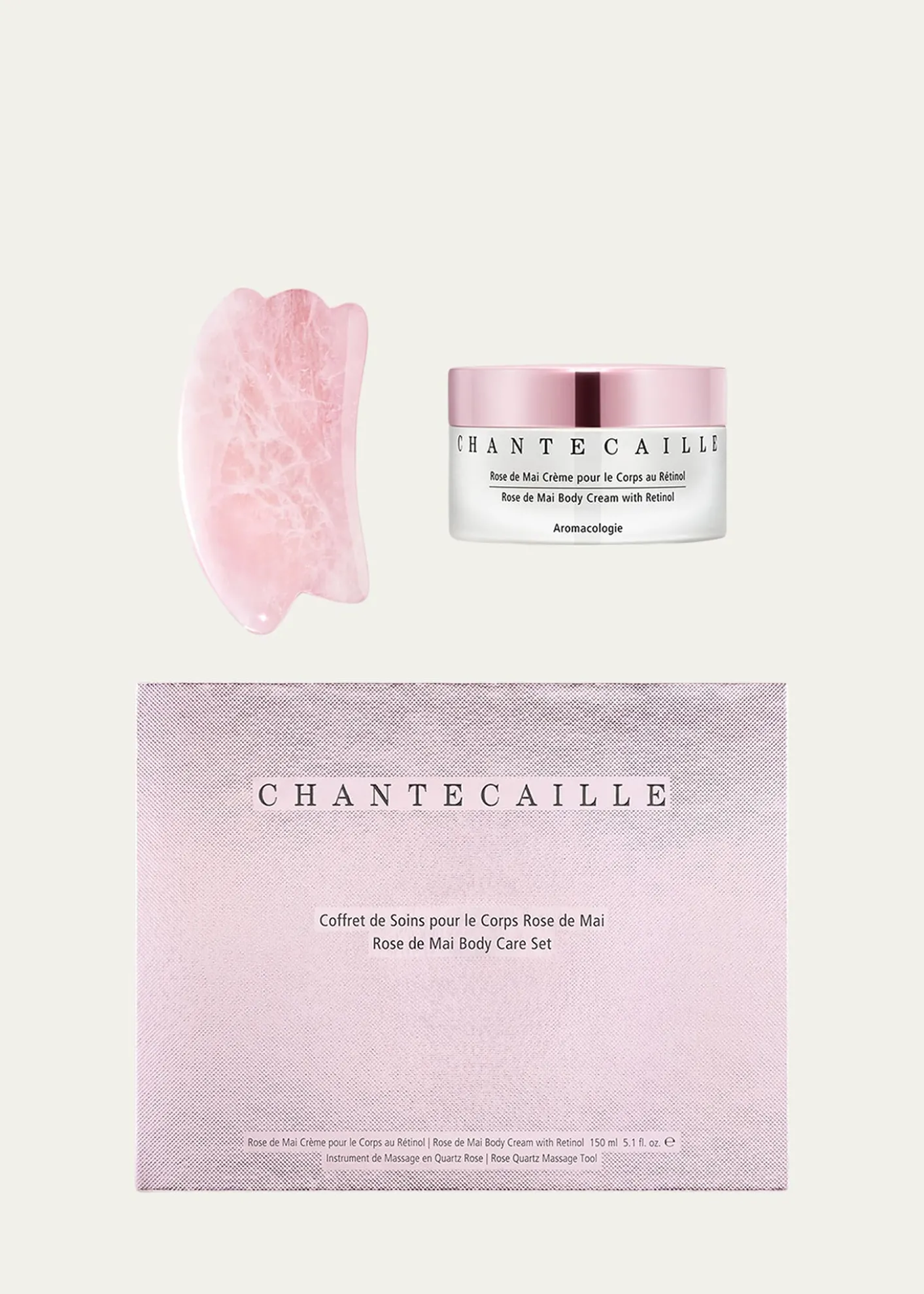 ChantecailleLimited Edition Rose de Mai Body Care Set