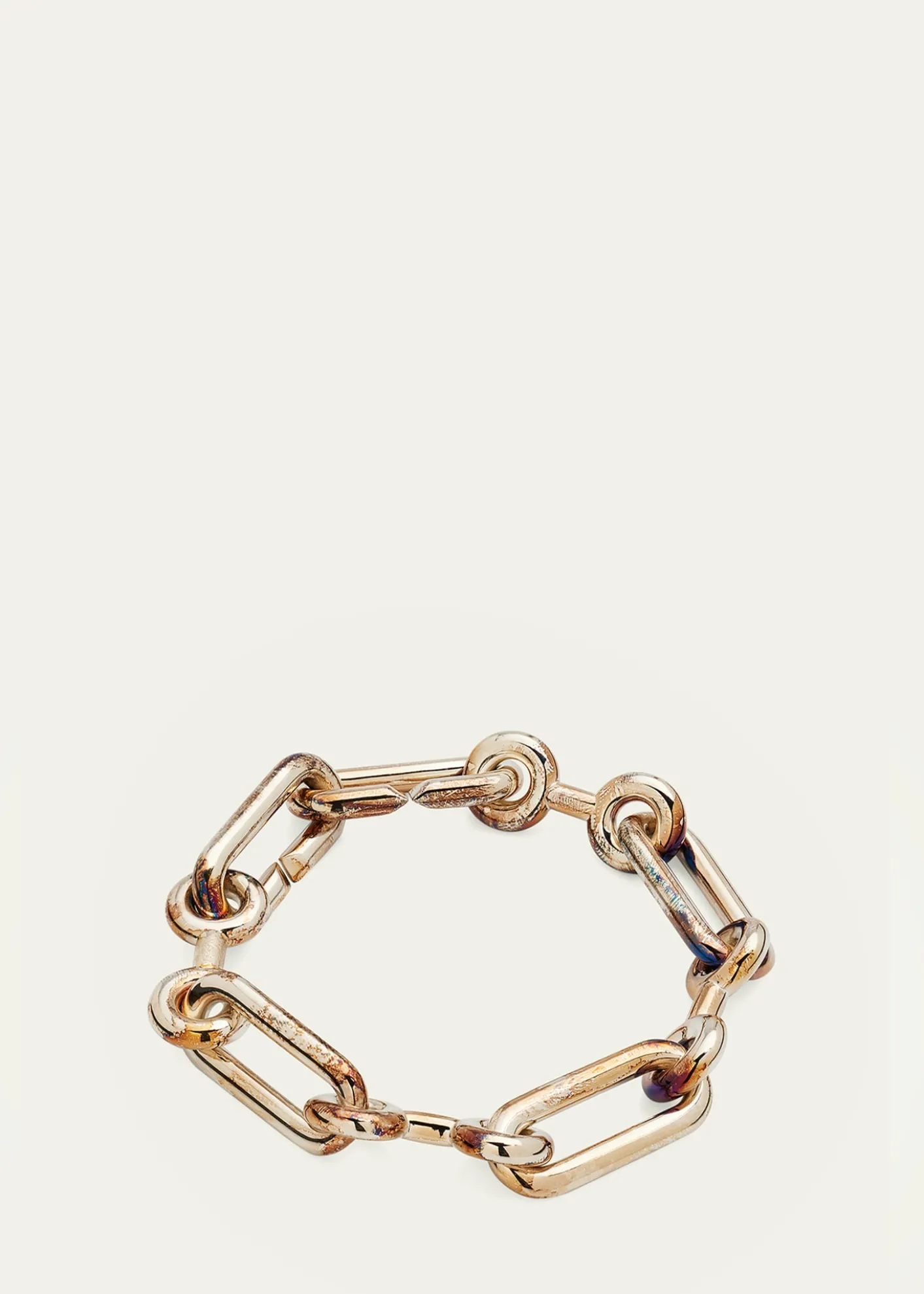 Charlotte ChesnaisOriginal Binary Chain Bracelet in Sterling Silver