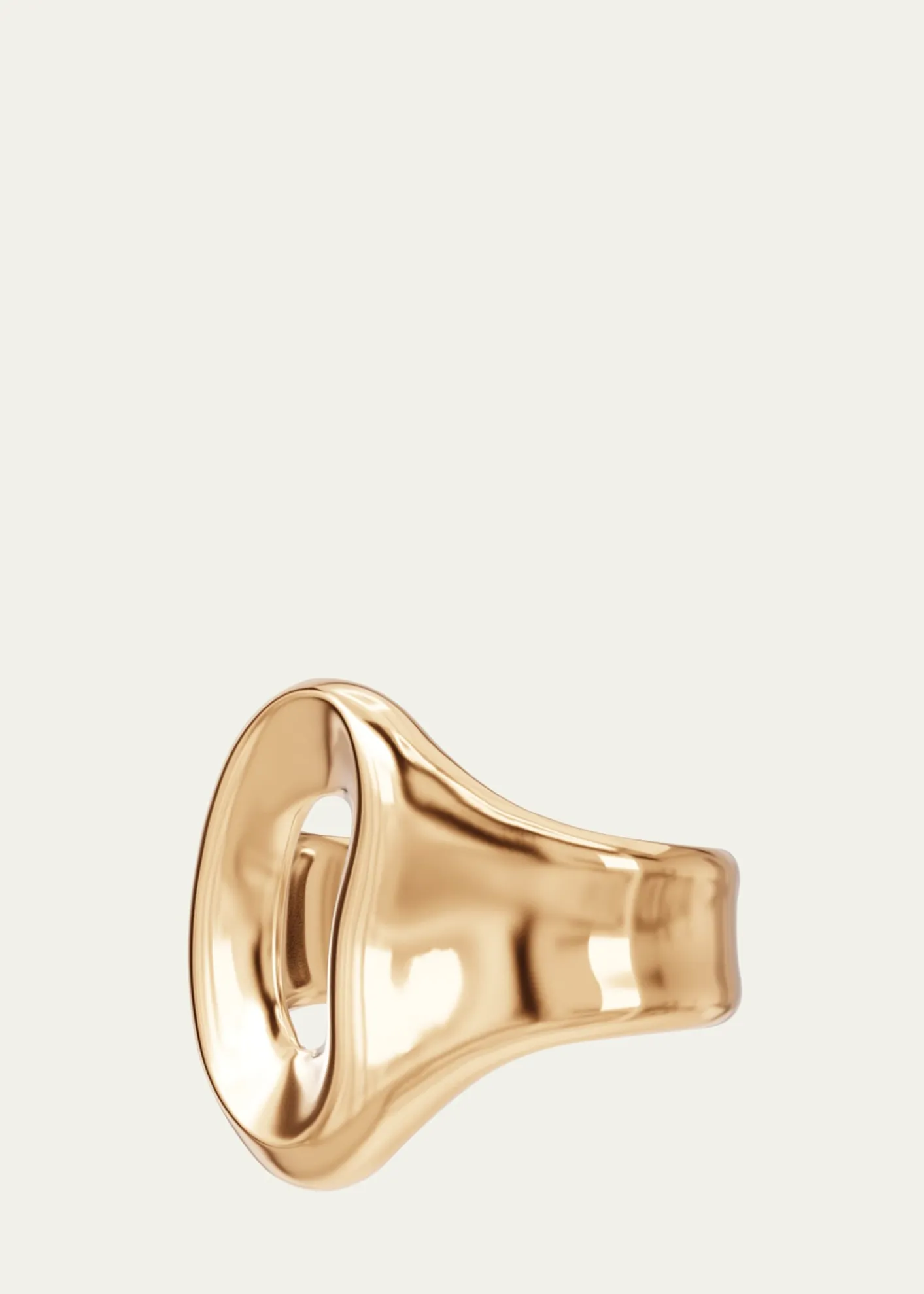 Charlotte ChesnaisShima Cuff Bracelet Vermeil