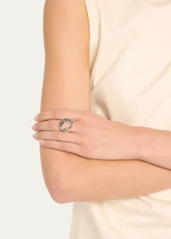 Charlotte ChesnaisBague Lasso Ring in Sterling Silver