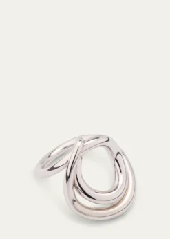 Charlotte ChesnaisBague Lasso Ring in Sterling Silver