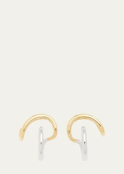 Charlotte ChesnaisBo Hana Gold Vermeil Single Earring