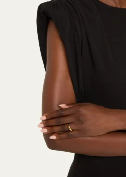 Charlotte ChesnaisInitial Ring Two-Tone