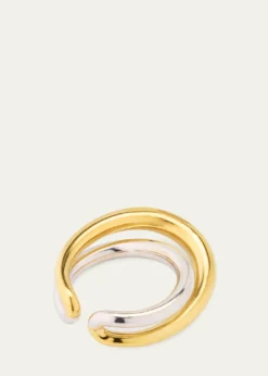 Charlotte ChesnaisInitial Ring Two-Tone
