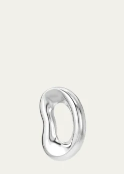 Charlotte ChesnaisShima Earring Silver, Single